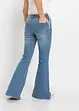 Jeans bootcut in cotone biologico, a vita bassa, RAINBOW