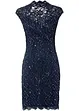 Abito in pizzo con paillettes, bonprix