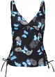 Top per tankini in poliammide riciclata, bonprix