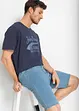 Bermuda in jeans elasticizzati con taglio comfort regular fit (pacco da 2), John Baner JEANSWEAR