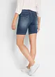 Bermuda in jeans straight, a vita media, bonprix