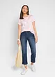 Jeans elasticizzati cropped, John Baner JEANSWEAR