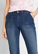 Jeans elasticizzati cropped, John Baner JEANSWEAR