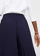 Pantaloni culotte al polpaccio con cinta comoda, bonprix