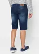 Bermuda di jeans elasticizzati con cavallo rafforzato, regular fit, bonprix