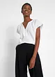 Pantaloni a palazzo in misto lino e viscosa leggero, bonprix