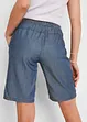 Bermuda in denim leggero di misto lino, bonprix