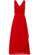 Abito in chiffon con arricciature, bonprix