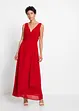 Abito in chiffon con arricciature, bonprix