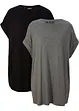Maglia lunga in puro cotone (pacco da 2), bonprix