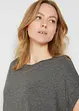 Maglia lunga in puro cotone (pacco da 2), bonprix