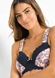 Reggiseno minimizer con ferretto e materiale riciclato, bonprix