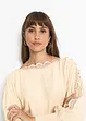 Maglione con pizzo, bonprix