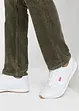 Pantaloni in velluto elasticizzato dal taglio comfort, slim fit, bonprix