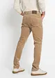 Pantaloni in velluto elasticizzato dal taglio comfort, slim fit, bonprix