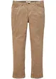 Pantaloni di velluto a coste elasticizzato con taglio comfort, regular fit, bonprix