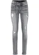 Jeans skinny con effetto distrutto, bonprix