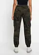 Pantaloni cargo camouflage, bonprix