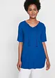 Maglia lunga in misto viscosa, bonprix