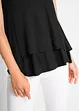 Top in viscosa a doppio strato, bonprix