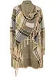 Cardigan di maglia lungo con frange, bonprix