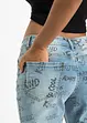 Jeans boyfriend stampati, RAINBOW