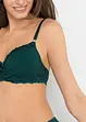 Reggiseno con coppe preformate, ferretto e poliammide riciclata, bonprix