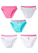 Slip con cotone biologico (pacco da 5), bonprix