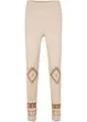 Leggings termici con motivi norvegesi, bpc bonprix collection