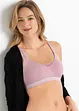 Reggiseno t-shirt senza ferretto con cotone biologico (pacco da 2), bonprix