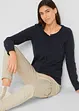 Cardigan in maglia fine con cotone riciclato, bonprix