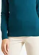 Maglione basic in maglia fine con cotone riciclato, bonprix