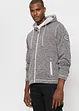 Giacca in pile lavorato a maglia con fodera teddy, bonprix