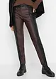 Pantaloni in similpelle color block, RAINBOW