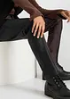 Pantaloni in similpelle color block, RAINBOW