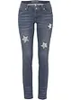 Jeans skinny con stelle, bonprix