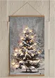 Tela in canvas a LED con albero di Natale, bonprix