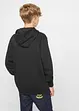 Felpa con cappuccio in misto cotone morbido, bonprix