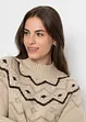Maglione con poliestere riciclato, BODYFLIRT