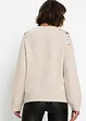 Maglione con paillettes, bonprix