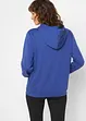 Felpa basic con cappuccio in spugna morbida, bonprix