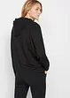 Felpa basic con cappuccio in spugna morbida, bonprix