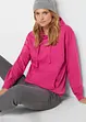 Felpa basic con cappuccio in spugna morbida, bonprix