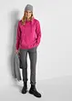Felpa basic con cappuccio in spugna morbida, bonprix