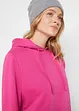 Felpa basic con cappuccio in spugna morbida, bonprix