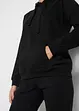 Felpa basic con cappuccio in spugna morbida, bonprix