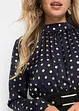Abito a pois in taglia corta, BODYFLIRT boutique