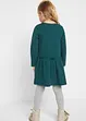Abito di jersey e abito per bambola in puro cotone biologico (set 2 pezzi), bonprix
