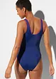 Costume intero sportivo ad asciugatura rapida con inserti a contrasto, bonprix