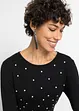 Abito in maglia con perle, BODYFLIRT